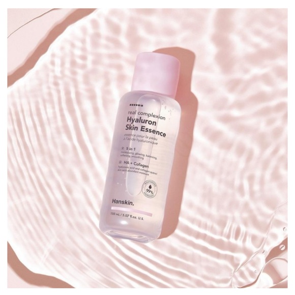 HANSKIN Hyaluron Skin Essence, Pore Cleansing Oil & Glow Powder Cleanser NWOB - Picture 2 of 6